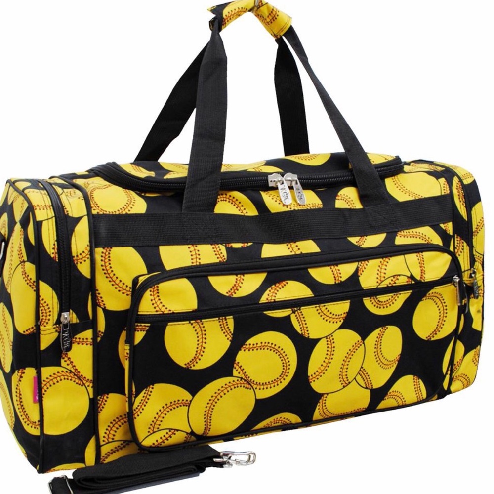 Softball duffle bag